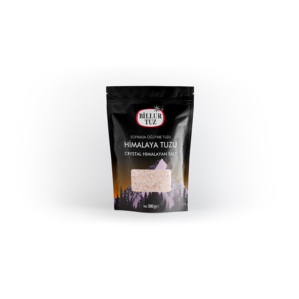 Billur Sofrada Öğütme Himalaya Tuzu Doypack 500 Gr Tuz Fiyatı