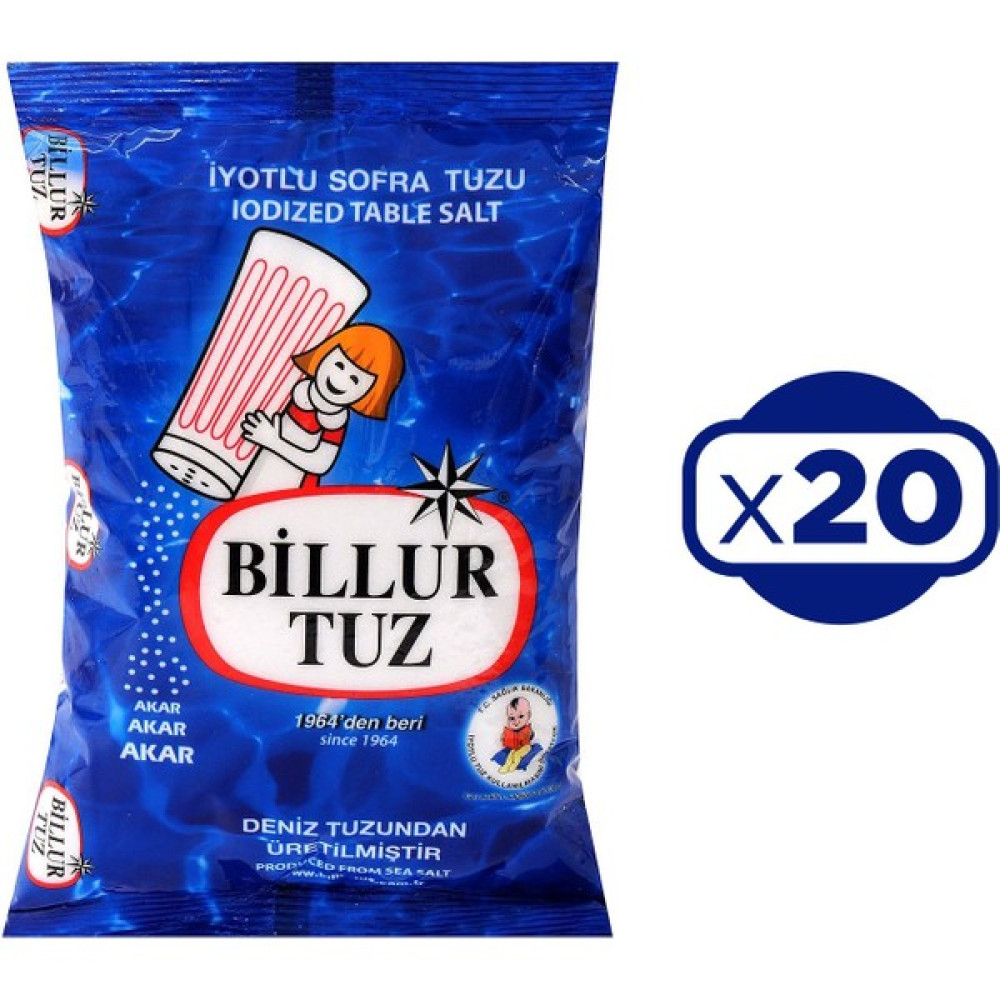 Billur Tuz 750 gr x 20 Adet Oto Boyaları Fiyatı