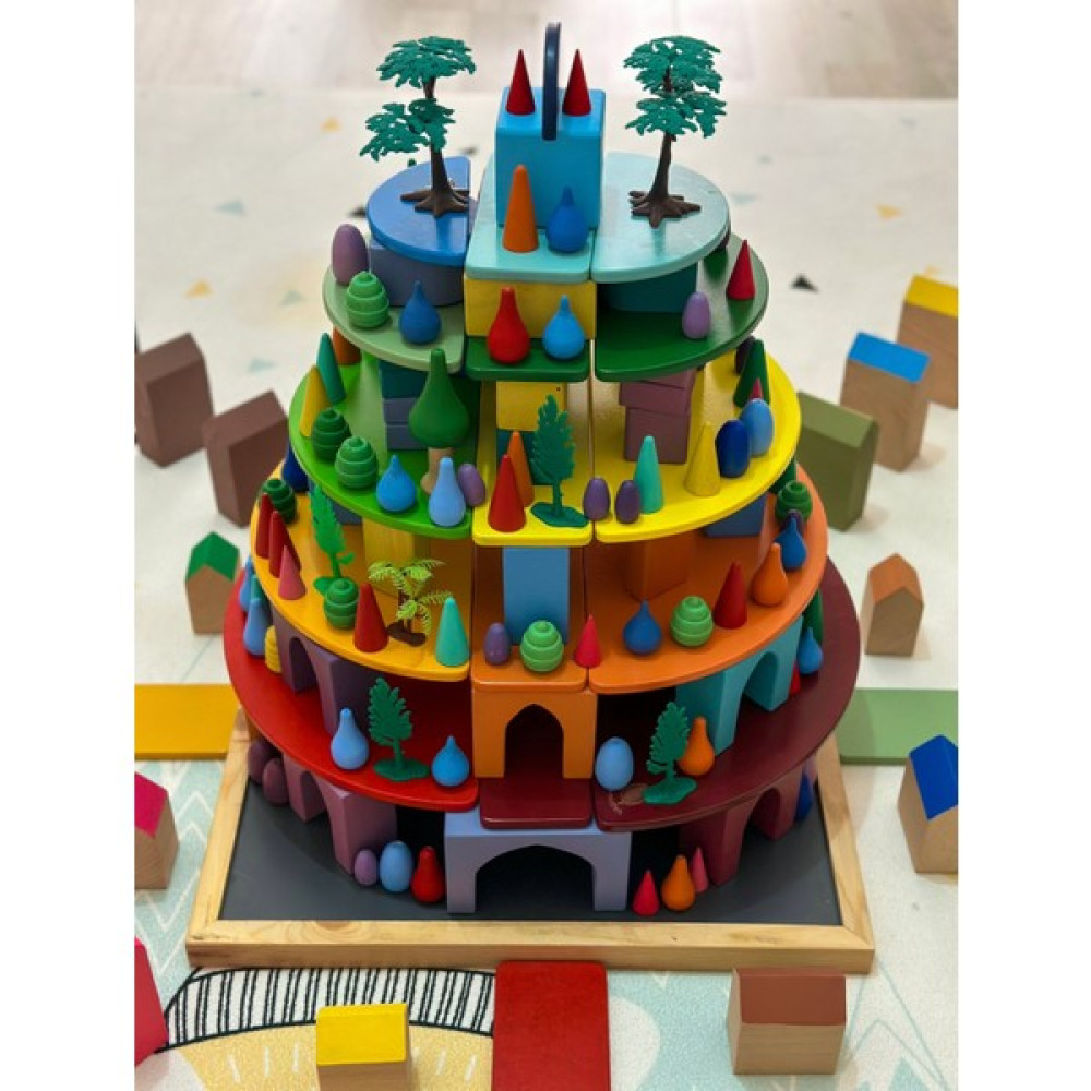 Bilmiş Çocuk Ahşap Oyuncak Montessori Waldorf Mandala Motifleri Kutulu 100 Parça Bebek Oyuncakları Fiyatı