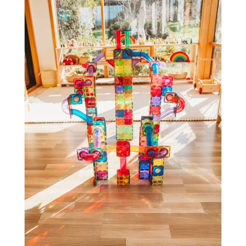 Bilmiş Çocuk Mıknatıslı 3D Kaydırak Borulu Yapı Blok Zeka Geliştirici LEGO (108 Parça ) Legolar ( Yapım Oyuncakları ) Fiyatı