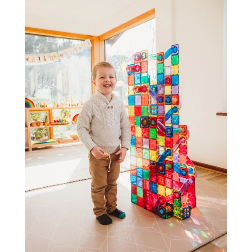 Bilmiş Çocuk Mıknatıslı 3D Kaydırak Borulu Yapı Blok Zeka Geliştirici LEGO (188 Parça ) Legolar ( Yapım Oyuncakları ) Fiyatı