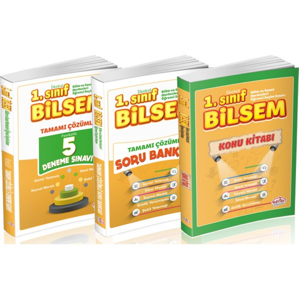 Bilsem 1. Sınıf Set Eğitim Setleri Fiyatı