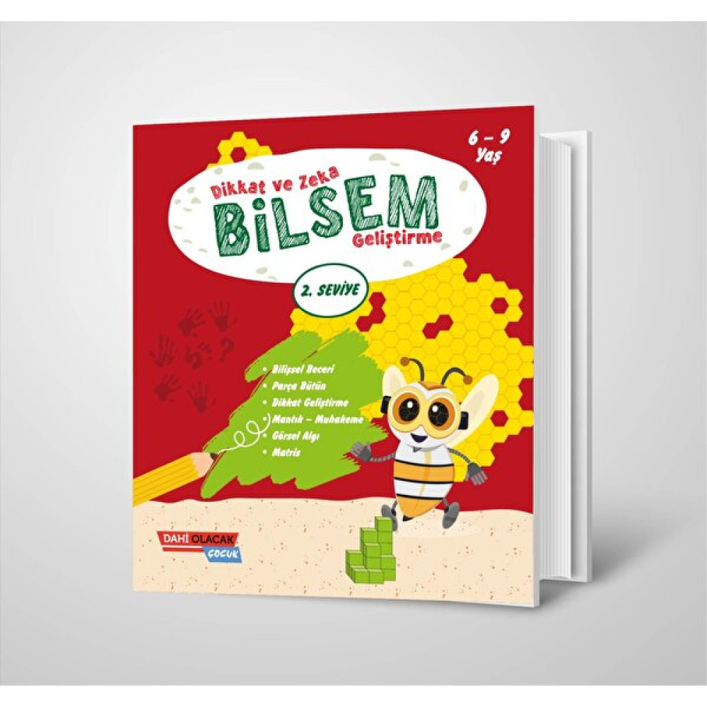 Bilsem Dikkat ve Zeka Geliştirme 2. Seviye / 6-9 Yaş Zeka Geliştirici Kitaplar Fiyatı