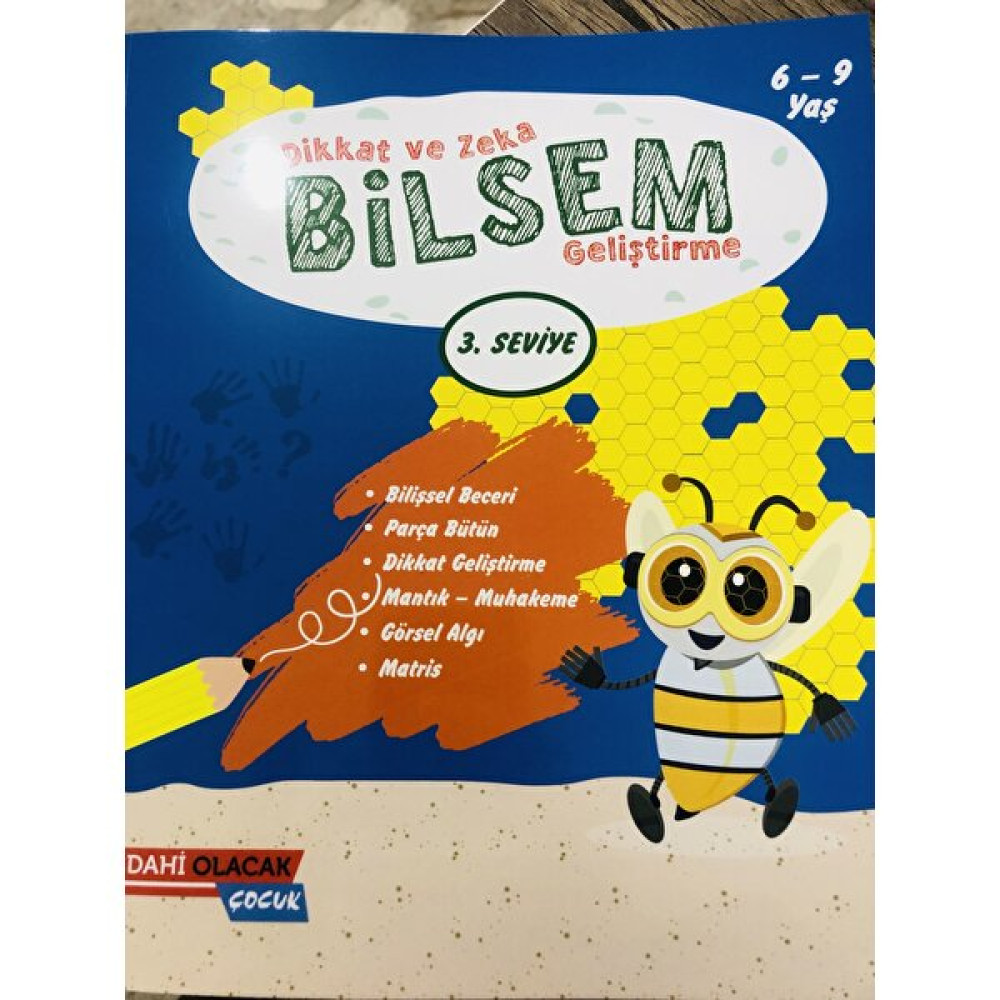 Bilsem Dikkat ve Zeka Geliştirme 3.seviye 6/9 Yaş Zihinsel Gelişim Kitapları Fiyatı