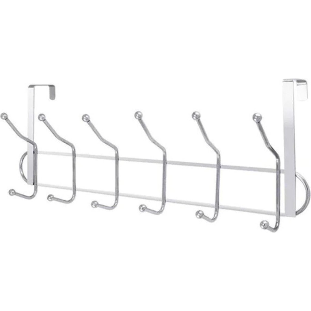 Bimbambom Metal Kapı Arkası Askı - 12 Kanca ile Dayanıklı Tasarım, Banyo ve Gardırop Düzeni için İdeal Gardrop & Dolap Fiyatı