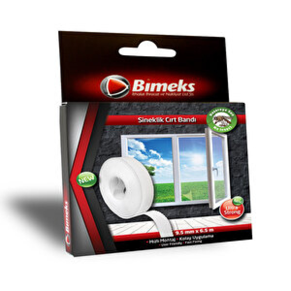 Bimeks Sineklik Yedek Cırt Bandı 9.5 mm x 6.5 m Nalburiye & Hırdavat Fiyatı