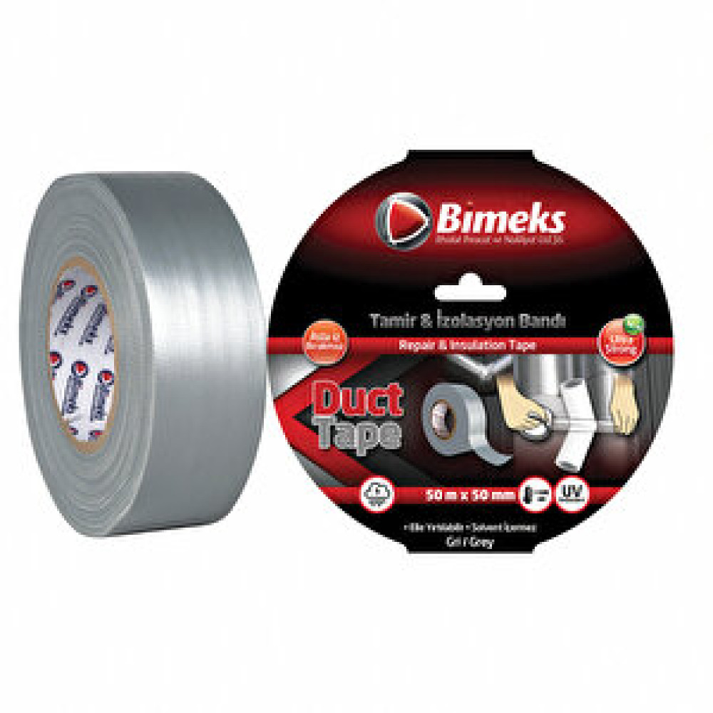 Bimeks Tamir Bandı Genel Amaçlı Gri 50mm 50 metre Bant Fiyatı