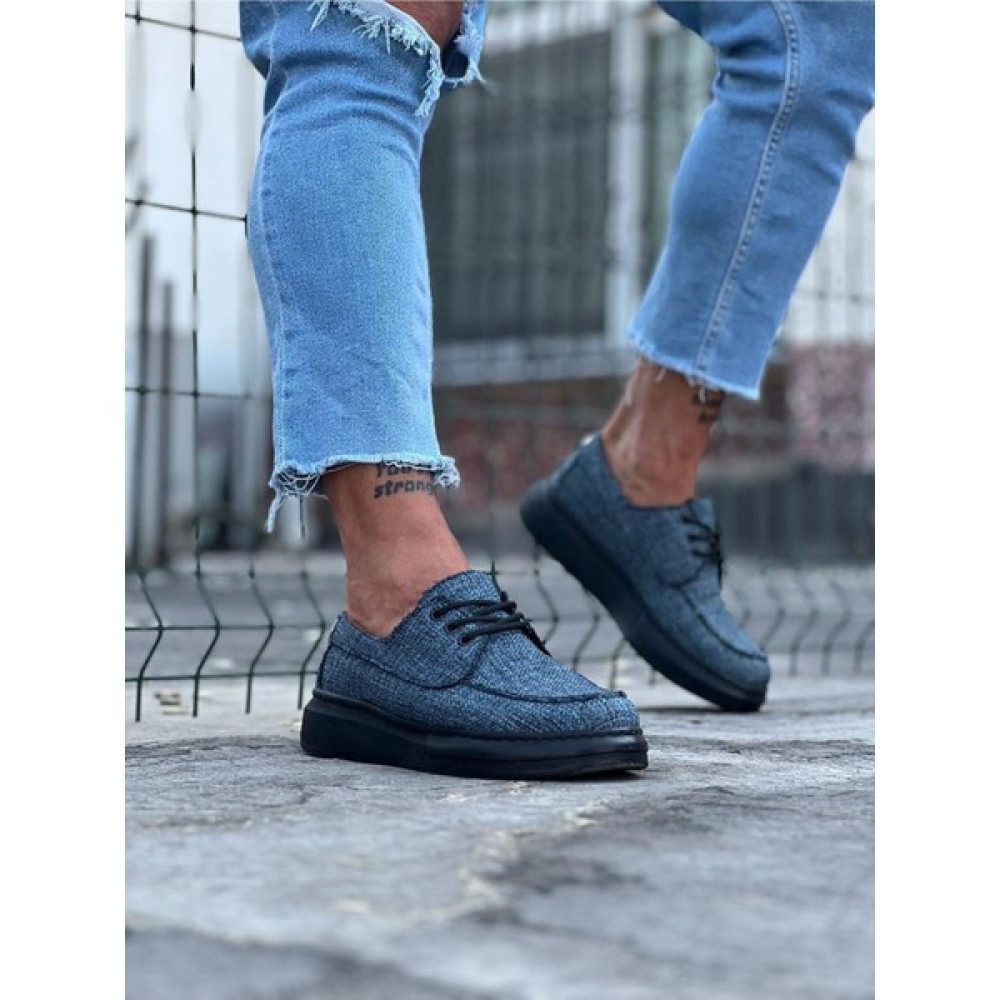 BiMode Lacivert Renk, %100 Vegan, Pamuk Iç Astarlı, Topuk Boyum 3 Cm, Casual-Günlük Erkek Ayakkabı Erkek Ayakkabıları Fiyatı
