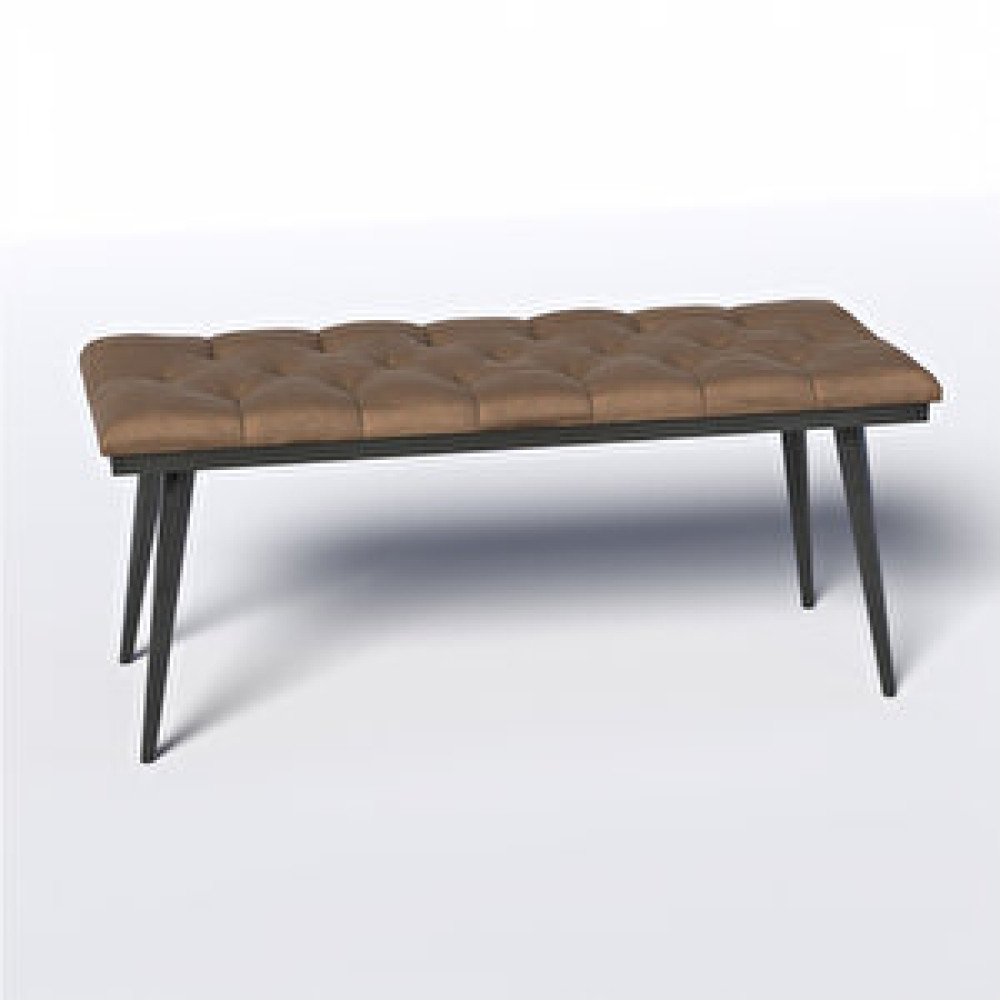 Bimossa Arden Bench 117 Cm Siyah-kahverengi Koltuk Fiyatı