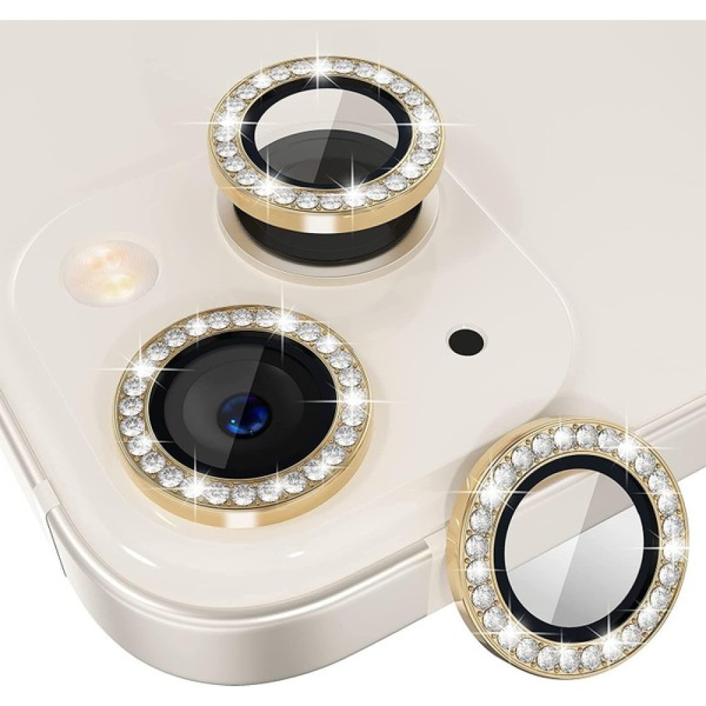 Binano Apple iPhone 11 Pro/11 Pro Max/12 Pro Taşlı Gold Kamera Koruyucu Telefon Yedek Parça Fiyatı