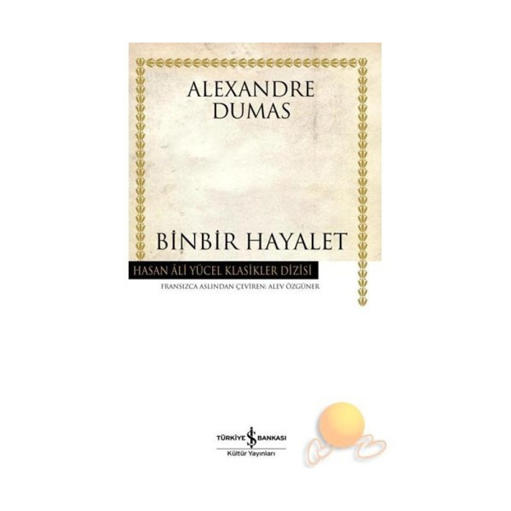 Binbir Hayalet-Alexandre Dumas Öykü Kitapları Fiyatı