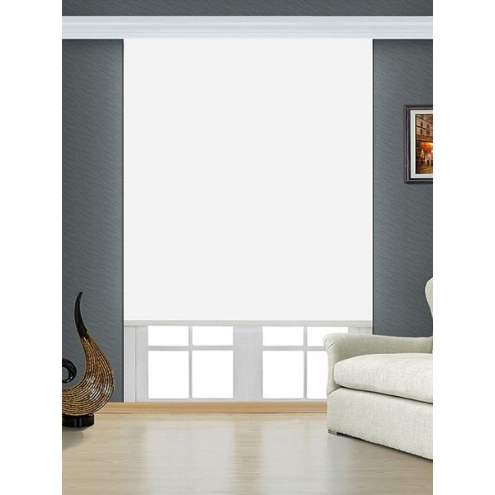 Binbir Perde Beyaz Ithal Mat Stor Perde Güneşlik - 120 x 200 cm Stor Perde Fiyatı