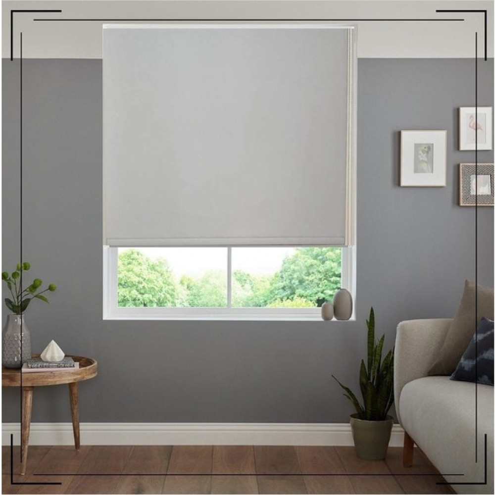 Binbir Perde Gri Ithal Mat Stor Perde Güneşlik - 190 x 200 cm Stor Perde Fiyatı
