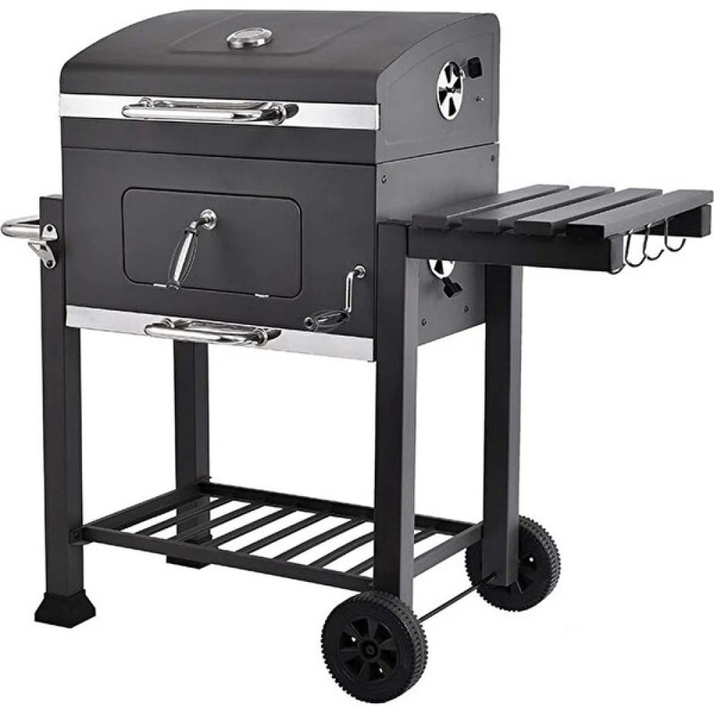 Binbir Reyon Xxl Büyük Boy Fırınlı Mangal Barbekü 115CM Kapaklı Tekerlekli Sehpalı AF035 Bahçe Mangalı & Barbekü Fiyatı