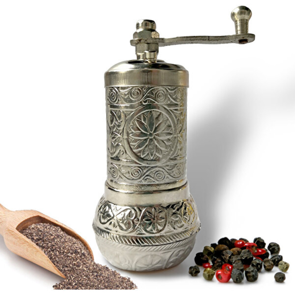 Binbir Trend Zamak Döküm Mini Biber Değirmeni, Baharat Değirmeni Gümüş Baharat Setleri & Baharatlıklar Fiyatı