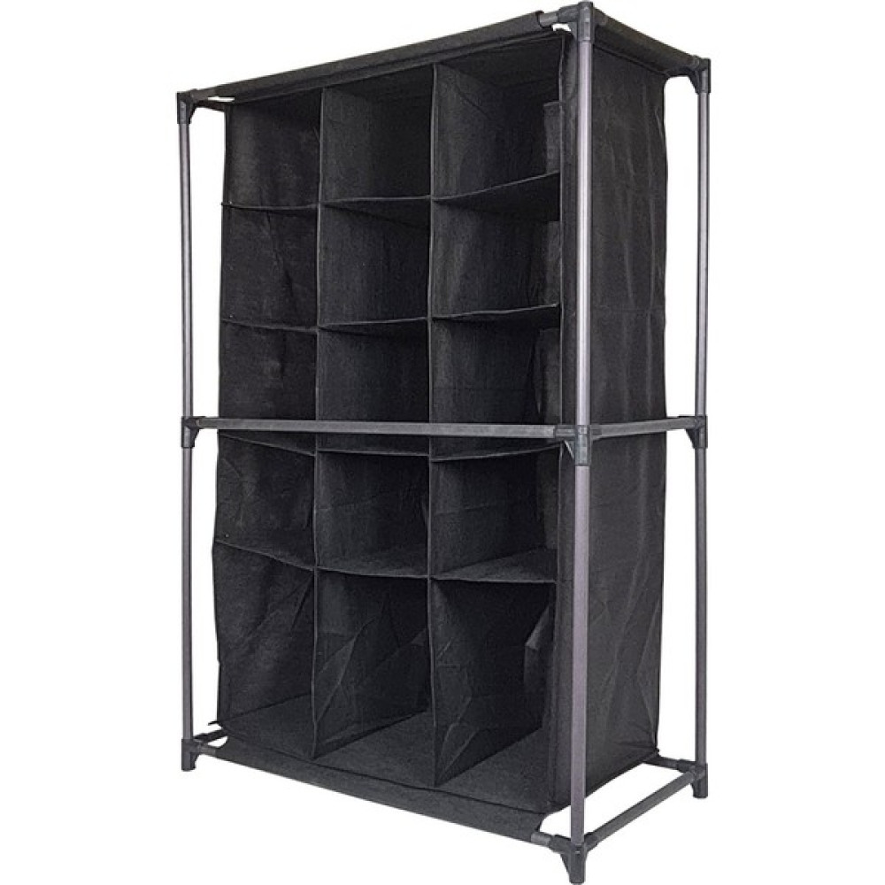 Binbirreyon Ayakkabılık Ayakkabı Düzenleyici Organizer Ayakkabı Dolabı 15 Gözlü 110CM BF002 - Gri Ayakkabılık Fiyatı