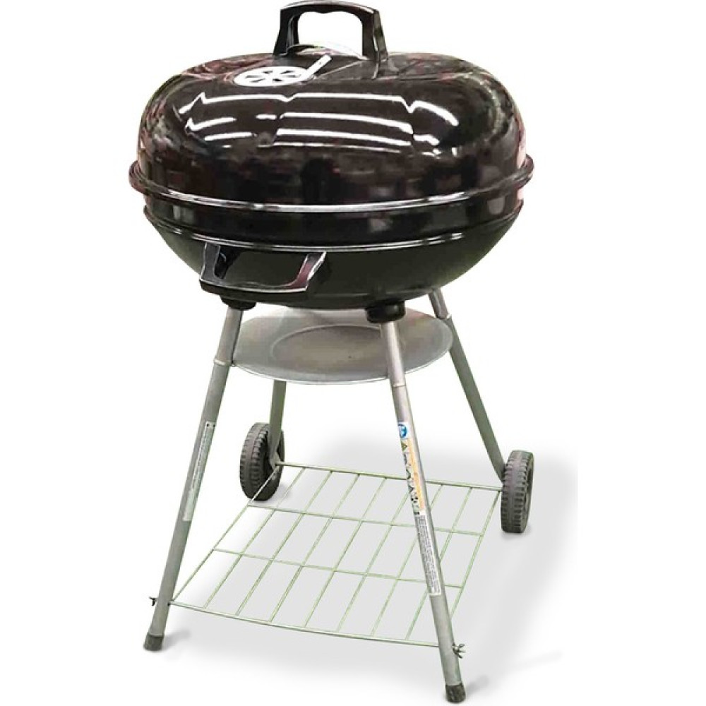 Binbirreyon Mangal Büyük Boy Kömürlü Küre Kapaklı Tekerlekli Mangal 56 Cm Bahçe Mangalı & Barbekü Fiyatı
