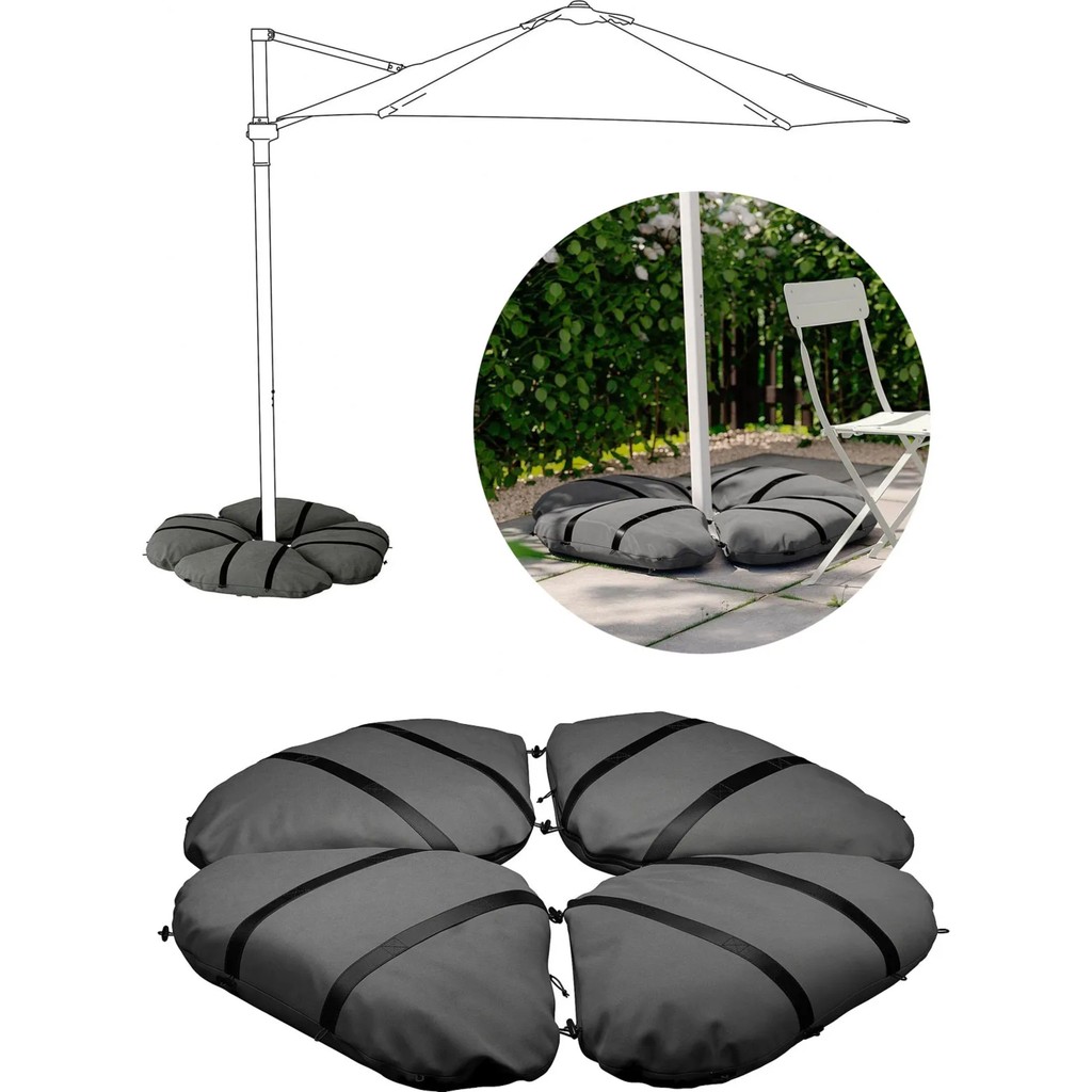 Binbirreyon Şemsiye Ayağı Için Kum Torbası Seti Ayak Ağırlığı (Kum Dahil Değildir) 4X30KG AA071 Diğer Fiyatı