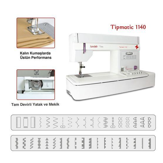 Bindallı Vera Tipmatic 1140 Ev Tipi Dikiş Makinesi
