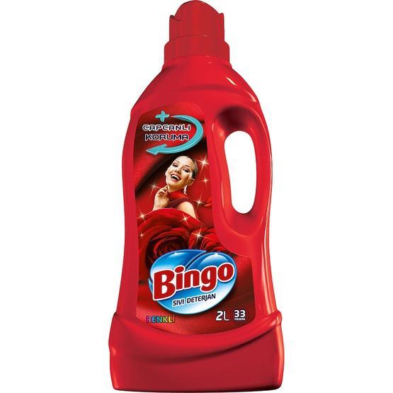 Bingo 2 lt Renkliler İçin Sıvı Çamaşır Deterjanı Çamaşır Deterjanı Fiyatı
