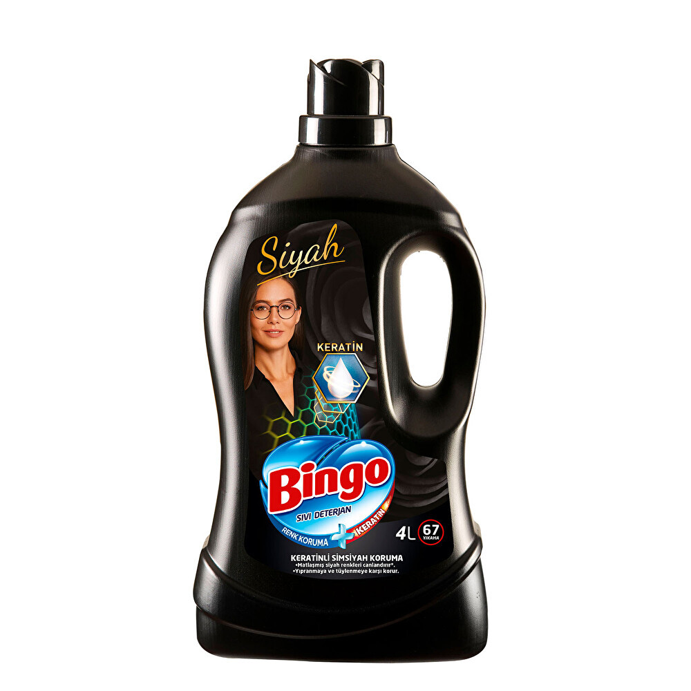Bingo 4lt Sıvı Bakım Siyah Çamaşır Deterjanı Fiyatı