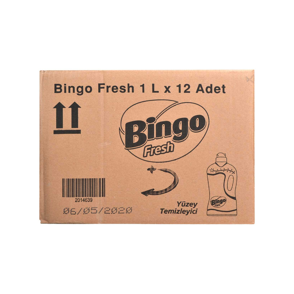 Bingo Fresh Yüzey Temizleyici 1 lt Pembe Düşler