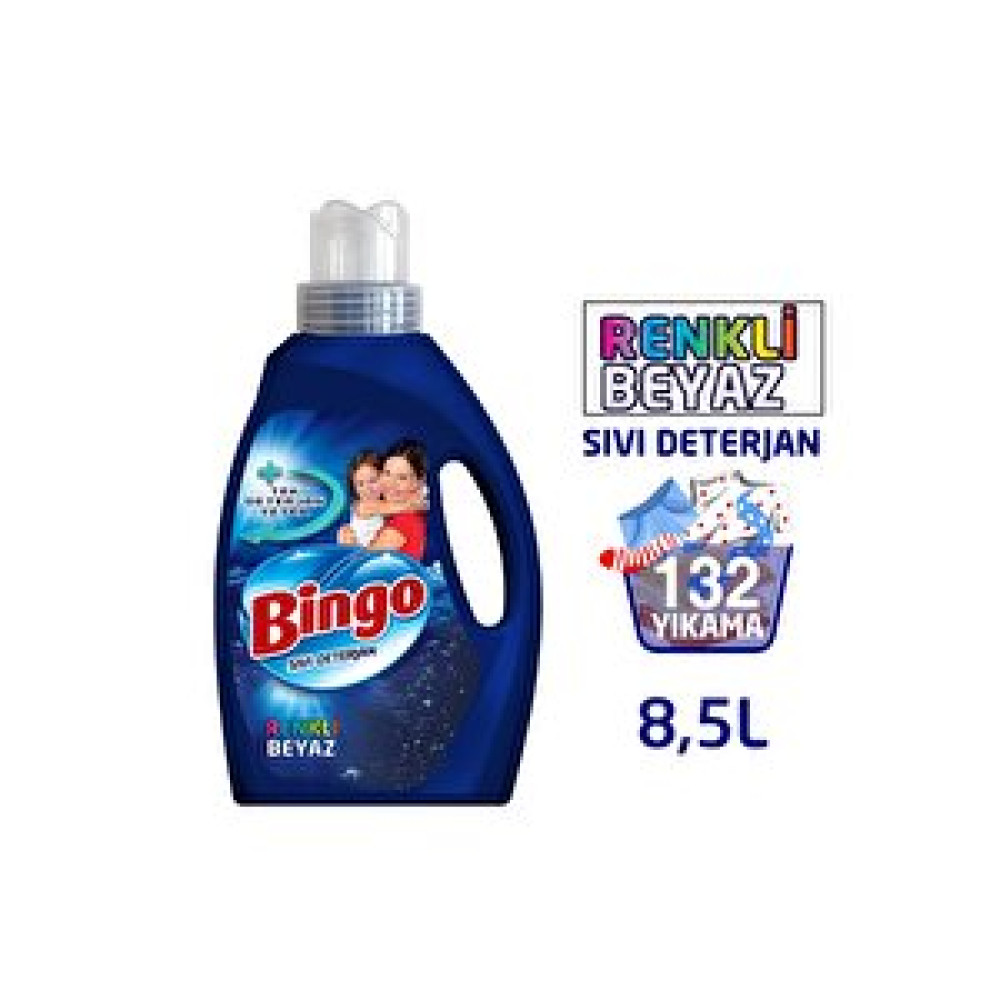 Bingo Matik Sıvı Çamaşır Deterjanı 2145 Ml 33 Yıkama Renkli ve Beyaz 4'lü Çamaşır Deterjanı Fiyatı