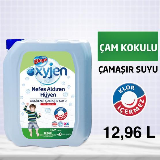 Bingo Oksije Çam Kokulu 4x3240 ml Çoklu Paket Çamaşır Suyu Çamaşır Makinesi Ürünleri Fiyatı