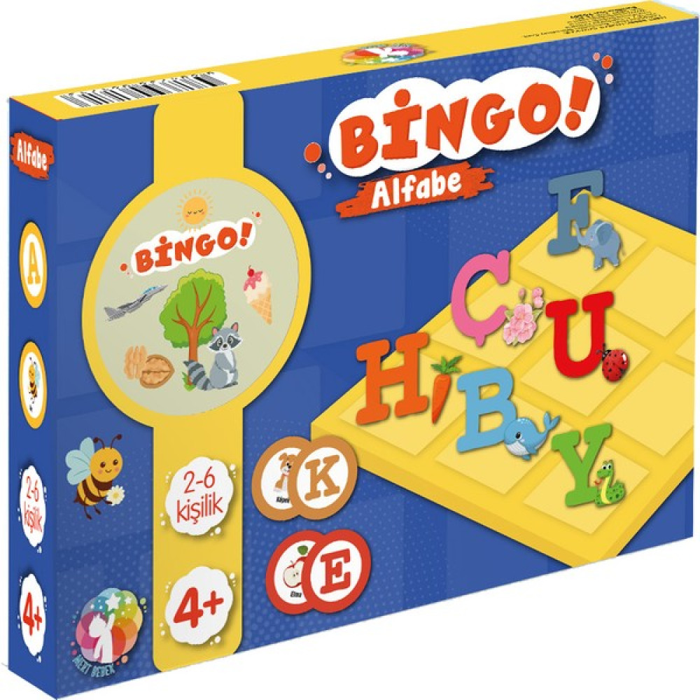 Bingo Oyunu- Alfabe Eğitici Oyuncak Fiyatı