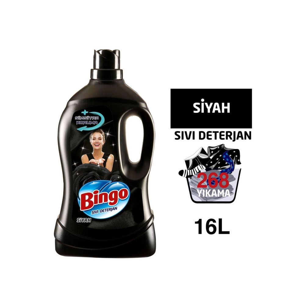 Bingo Sıvı Çamaşır Deterjanı Siyahlara Özel 4 Lt X 4 Adet Çamaşır Deterjanı Fiyatı