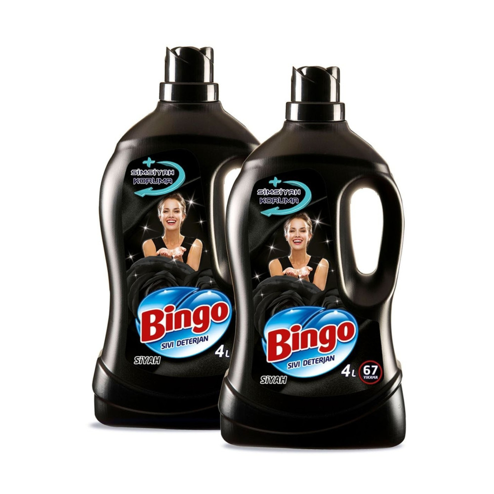 Bingo Siyah Sıvı Bakım Çamaşır Deterjanı 4 Lt - 2 li Çamaşır Deterjanı Fiyatı