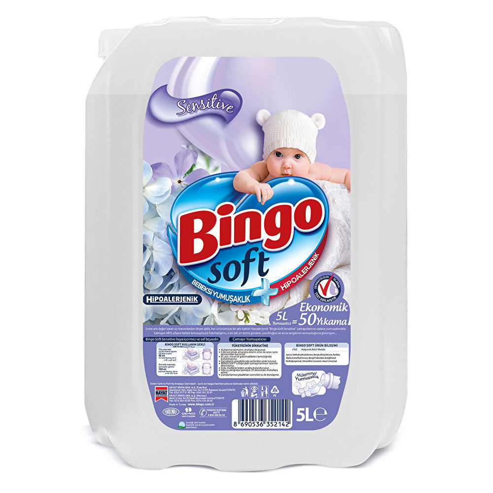 Bingo Soft 5 Lt Sensitive Yumuşatıcı Fiyatı