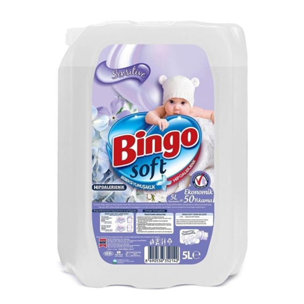 Bingo Soft 5kg Sensitive Yumuşatıcı Fiyatı