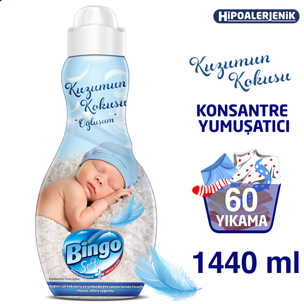 Bingo Soft Konsantre Kuzumun Kokusu 1440 ml Yumuşatıcı Fiyatı