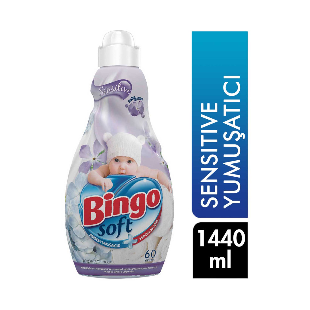 Bingo Soft Yumuşatıcı 1440 ml Sensitive Yumuşatıcı Fiyatı