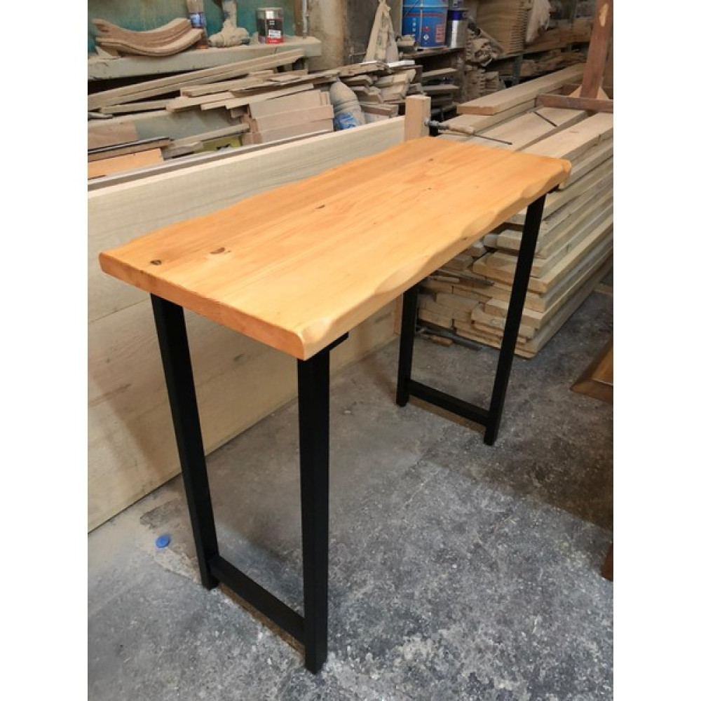 Bintaş Mobilya Doğal Ağaç Kütük Bar Masası 50X100.CM Yemek & Mutfak Masası Fiyatı