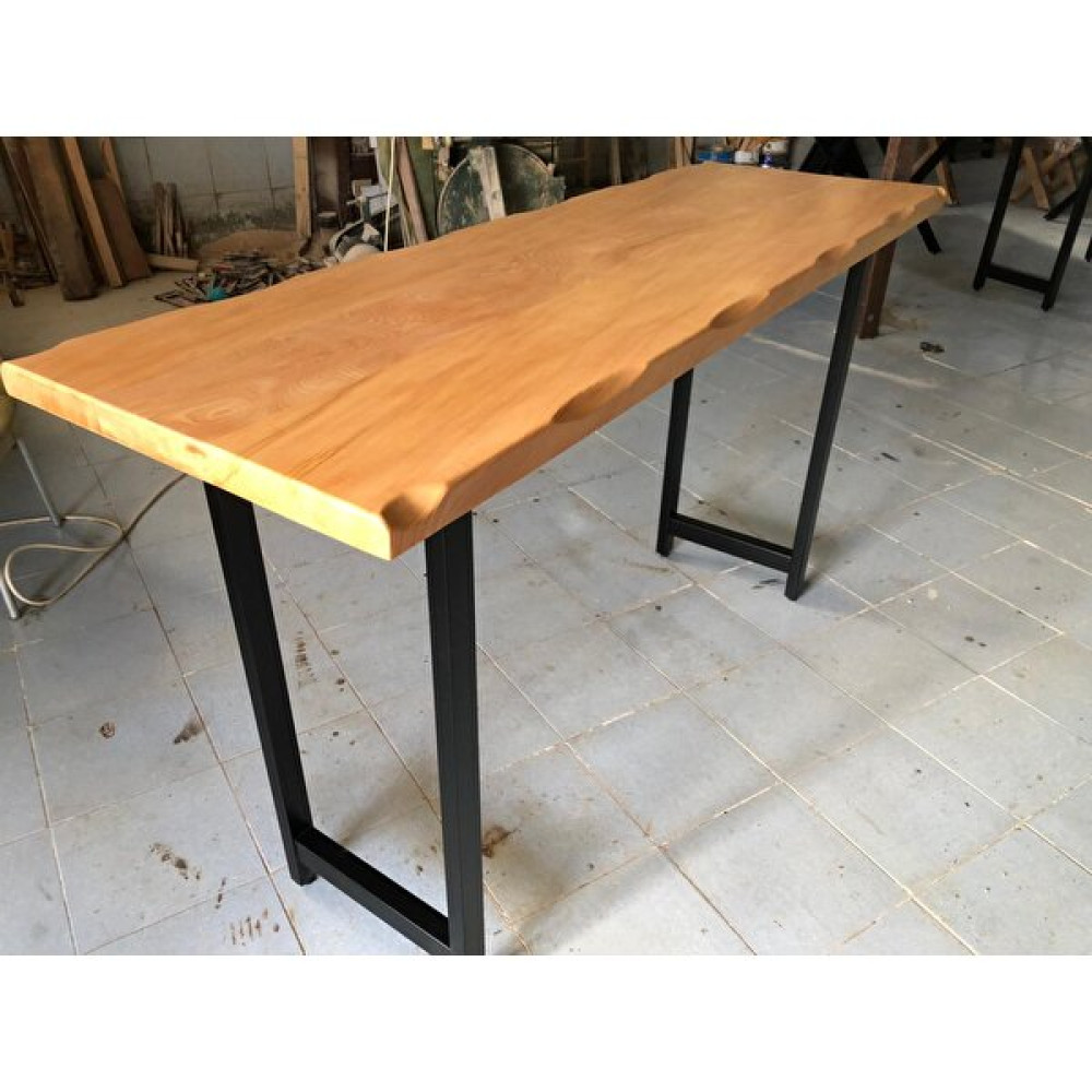 Bintaş Mobilya Kütük Bar Masası 200X60.CM Yemek & Mutfak Masası Fiyatı