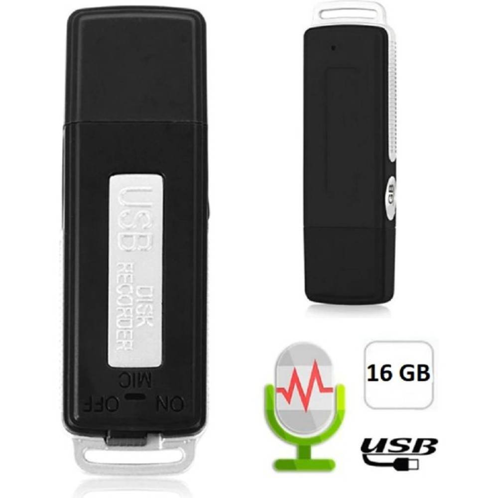 Bintech 16 GB Sese Duyarlı USB Ses Kayıt Cihazı Kingboss Kb-Iı Siyah Ses Kayıt Cihazları Fiyatı