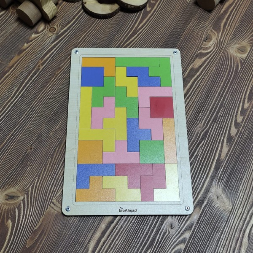 Bio Ahşap Ahşap Puzzle, Tetris Bebek Oyuncakları Fiyatı