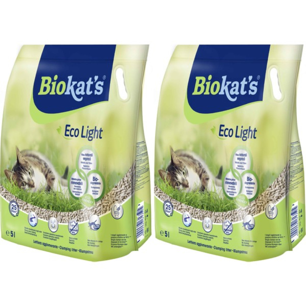 Bio Cat's Pelet Kedi Kumu Eco Light 5 lt - 2'li Evcil Hayvan Ürünleri Fiyatı