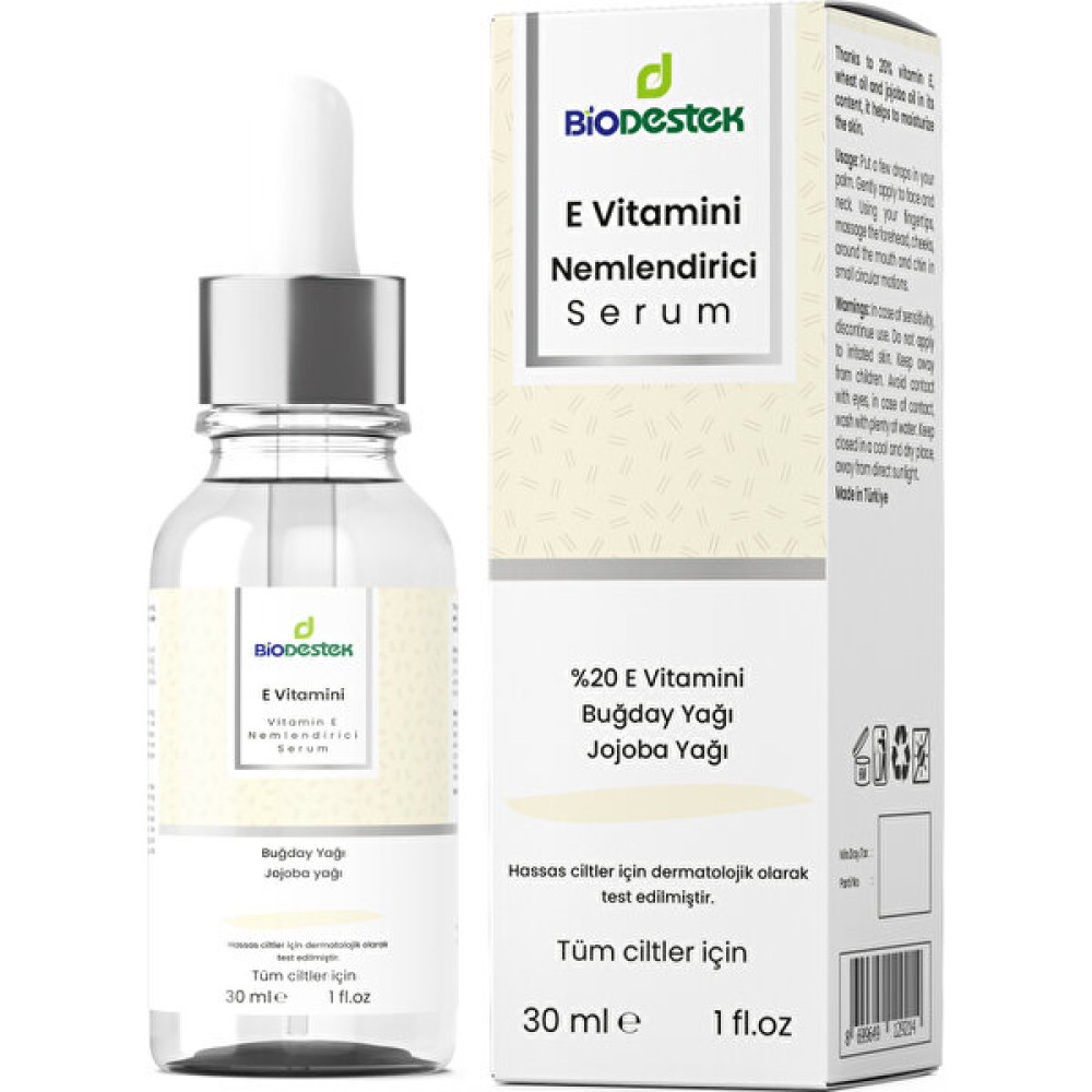 Bio Destek Biodestek E Vitamini Serum 30 ml Anti-Aging / Yaşlanma Karşıtı Fiyatı