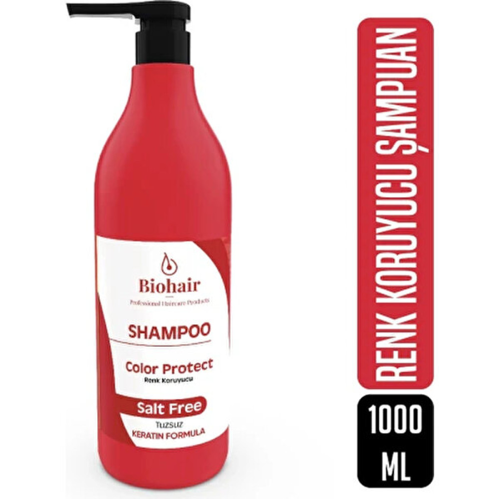Bio Hair Biohair Tuzsuz Renk Koruyucu Color Şampuan 1000ML Keratin Formül Şampuan ve Saç Kremi Fiyatı