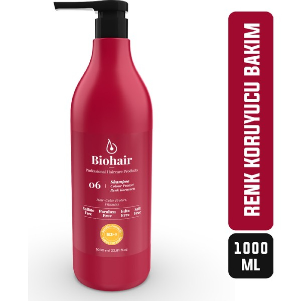 Bio Hair Renk Koruyucu Colour Protect Şampuan 1000 ml No:06 Şampuan ve Saç Kremi Fiyatı