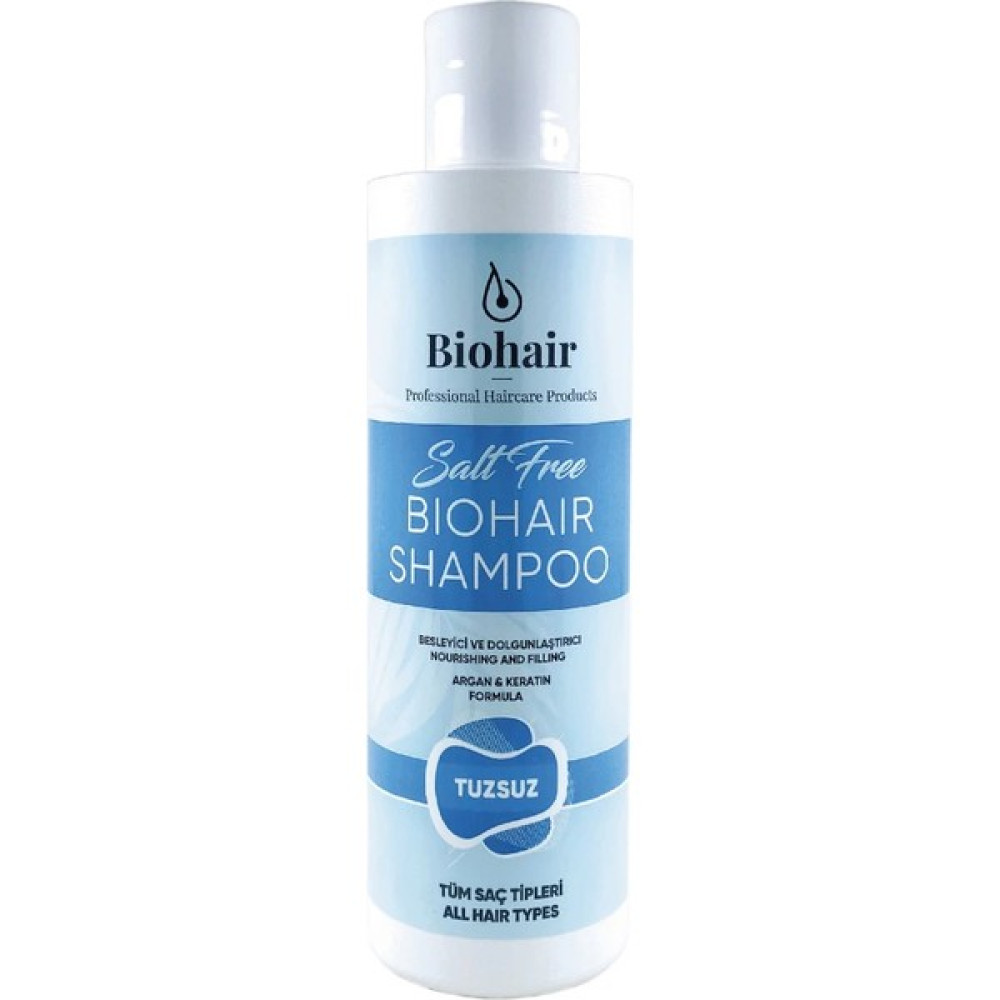 Bio Hair Tuzsuz Argan ve Keratin Şampuan 200 ml Şampuan ve Saç Kremi Fiyatı