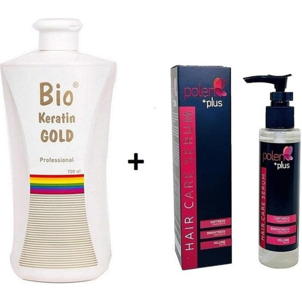 Bio Keratin Brezilya Fönü Keratini 700 ml + Polenplus Saç Bakım Serumu 125 ml Saç Bakım Maskeleri & Serumlar & Spreyler Fiyatı