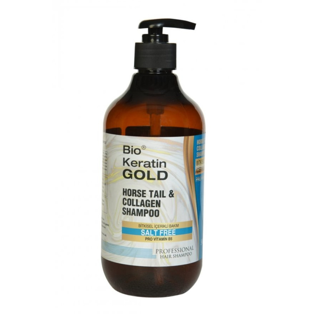Bio Keratin Gold At Kuyrugu Bitki Ozlu Tuzsuz Sampuan 500 Ml Şampuan ve Saç Kremi Fiyatı