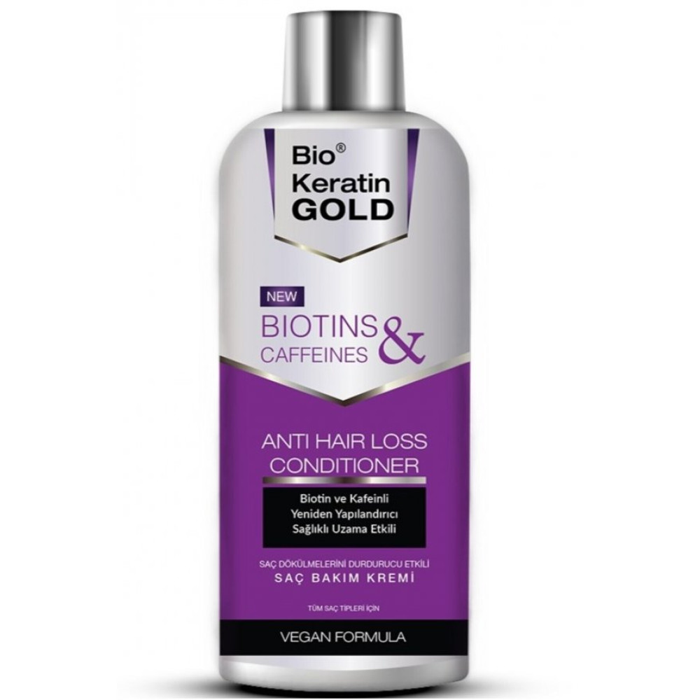 Bio Keratin Gold Biotin & Kafein Sac Dokulme Karsiti Hizli Uzama Etkili Sac Kremi 500 Ml Şampuan ve Saç Kremi Fiyatı