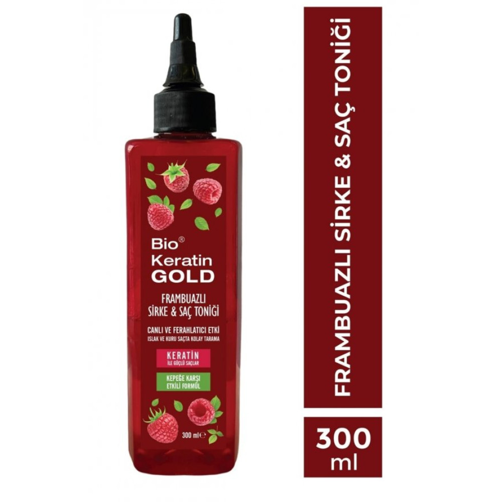 Bio Keratin Gold Frambuazli Sirke Ve Sac Tonigi 300 Ml Saç Bakımı Fiyatı