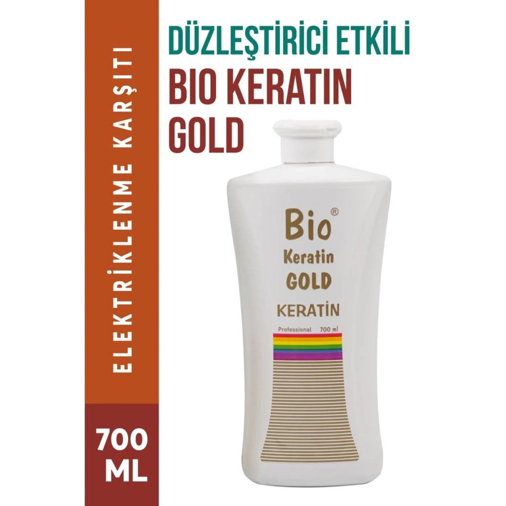 Bio Keratin Gold Gold Brezilya Fönü Keratini 700 ml Saç Bakım Maskeleri & Serumlar & Spreyler Fiyatı