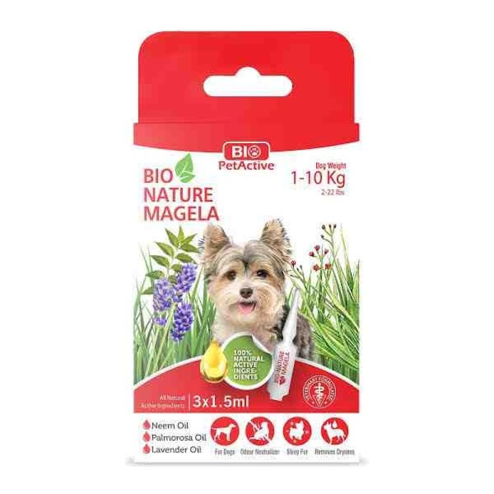 Bio Köpek ense damla Köpek Dış Parazit Deri Tüy Bakım Dış Parazit Kene Sinek Bit Pire Damla 3 x 1.5 ml 0-10 kg Evcil Hayvan Ürünleri Fiyatı